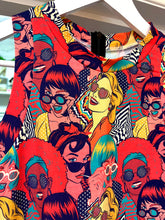 Load image into Gallery viewer, “Girl Gang” QuirkyBird Limited Collection Summer Sleeveless Dress.