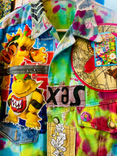 Load image into Gallery viewer, Red Mutha Customised/ReWorked Denim Jacket