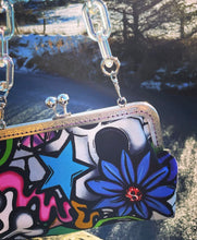 Load image into Gallery viewer, Bits and Bags Handmade Graffiti Clutch Bag