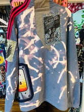 Load image into Gallery viewer, Red Mutha Custom Reworked “Mix Tape 74” 1/4 Zip Sweatshirt