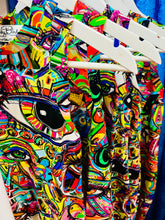 Load image into Gallery viewer, “Eye See You” QuirkyBird Limited Collection Summer Sleeveless Dress.