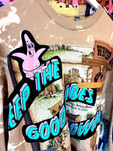 Load image into Gallery viewer, Red Mutha One of a Kind Custom ReWorked “Good Vibes” Sweatshirt