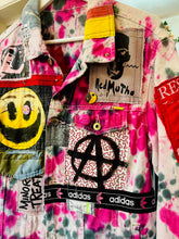 Load image into Gallery viewer, Red Mutha Custom/ReWorked Punk Style Jacket