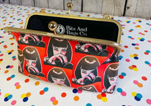 Load image into Gallery viewer, Bits and Bags Handmade  Pulp Fiction Inspired Clutch