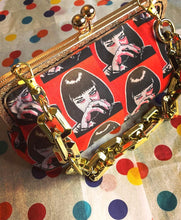 Load image into Gallery viewer, Bits and Bags Handmade  Pulp Fiction Inspired Clutch