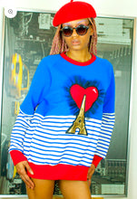 Load image into Gallery viewer, One Night in Paris Ooh La La Oversize Sweatshirt