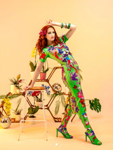 Load image into Gallery viewer, The Bird & The Bees Green Dress by Raised by Danger.