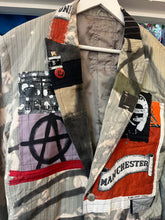 Load image into Gallery viewer, Red Mutha Punk Street Style Custom Re Worked Vintage Jacket.