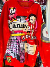 Load image into Gallery viewer, Red Mutha Custom ReWorked Betty Boop Sweat