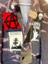 Load image into Gallery viewer, Red Mutha Punk Street Style Custom ReWorked Vintage Jacket