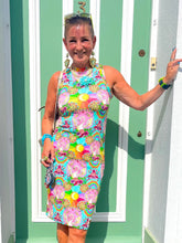 Load image into Gallery viewer, Quirkybird Limited Collection Rainbow Swan Short Dress.