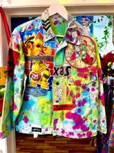 Load image into Gallery viewer, Red Mutha Customised/ReWorked Denim Jacket