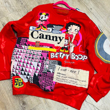 Load image into Gallery viewer, Red Mutha Custom ReWorked Betty Boop Sweat
