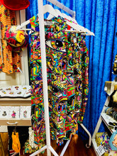 Load image into Gallery viewer, “Eye See You” QuirkyBird Limited Collection Summer Sleeveless Dress.