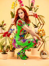 Load image into Gallery viewer, The Bird & The Bees Green Dress by Raised by Danger.