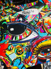 Load image into Gallery viewer, “Eye See You” QuirkyBird Limited Collection Summer Sleeveless Dress.