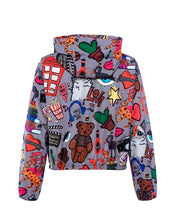 Load image into Gallery viewer, King Naked Hello You Bomber Rain Jacket