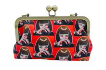 Load image into Gallery viewer, Bits and Bags Handmade  Pulp Fiction Inspired Clutch