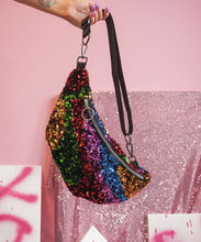 Load image into Gallery viewer, Luxury Sequin Oversize Cross Body Bag
