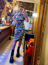 Load image into Gallery viewer, “Eye See You” QuirkyBird Limited Collection Summer Sleeveless Dress.