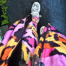 Load image into Gallery viewer, Ekosy Pink & Yellow Cheetarah Robe