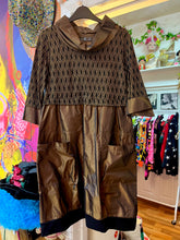 Load image into Gallery viewer, Quirky Style Italian Designer Bronze Dress
