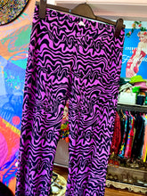 Load image into Gallery viewer, Trippy Lilac & Velvet Flares