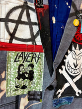 Load image into Gallery viewer, Red Mutha Custom ReWorked Grey Jacket