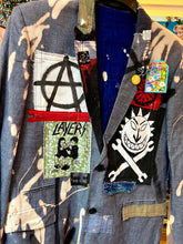 Load image into Gallery viewer, Red Mutha Custom ReWorked Grey Jacket