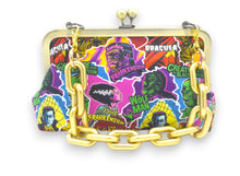 Load image into Gallery viewer, Bits and Bags … Handmade ‘Hollywood Horror’ Clutch Bag