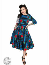 Load image into Gallery viewer, Olivia Rose Vintage Style Swing Dress