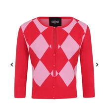 Load image into Gallery viewer, Harlequin Diamond Collectif Cardigan