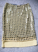 Load image into Gallery viewer, Beautiful Retro Gold Skirt by Finery