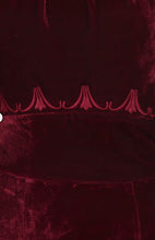 Load image into Gallery viewer, Jewel Wine figure hugging Velvet Maxi Dress