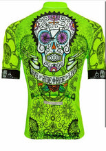 Load image into Gallery viewer, Cycology Quality Men's Jersey - Design Day of the Living Lime