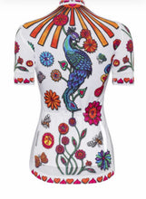 Load image into Gallery viewer, Women’s Cycology Short Sleeved Performance Cycle Jersey- Boho White
