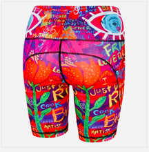 Load image into Gallery viewer, Cycology See Me Women’s Gym shorts