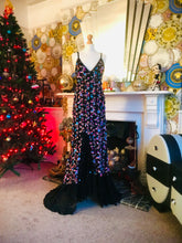 Load image into Gallery viewer, Designer Maxi Bead & Sequin Dress.