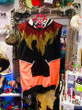 Load image into Gallery viewer, Sparkle flames 🔥 Custom Made, Oversize,Hooded Top