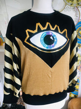 Load image into Gallery viewer, Anoriginal Leroy Golden Tiger Eye Batwing Sweatshirt