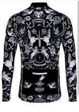 Load image into Gallery viewer, Cycology Quality Men's Long-Sleeved Jersey - Design Tattoo