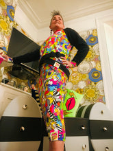 Load image into Gallery viewer, QuirkyBird Limited Collection “Ooh La La” Midi Dress