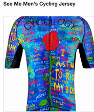 Load image into Gallery viewer, See Me Men’s Cycling Jersey