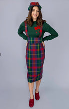 Load image into Gallery viewer, Etude Check Tartan Pencil skirt