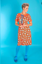 Load image into Gallery viewer, Dotty Grid Margot Dress