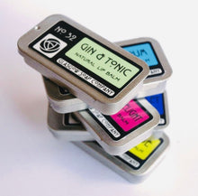 Load image into Gallery viewer, Retro Cocktail Lip balms in a Sliding Tin