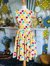 Load image into Gallery viewer, Polka Dot Tea Dress