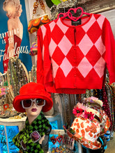 Load image into Gallery viewer, Harlequin Diamond Collectif Cardigan