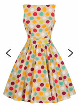 Load image into Gallery viewer, Polka Dot Tea Dress