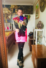 Load image into Gallery viewer, Sparkle flames 🔥 Custom Made, Oversize,Hooded Top